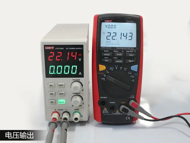 UNI T UTP1306S Регулируемый переключатель постоянного тока Питание 32V 6A одноканальный 4
