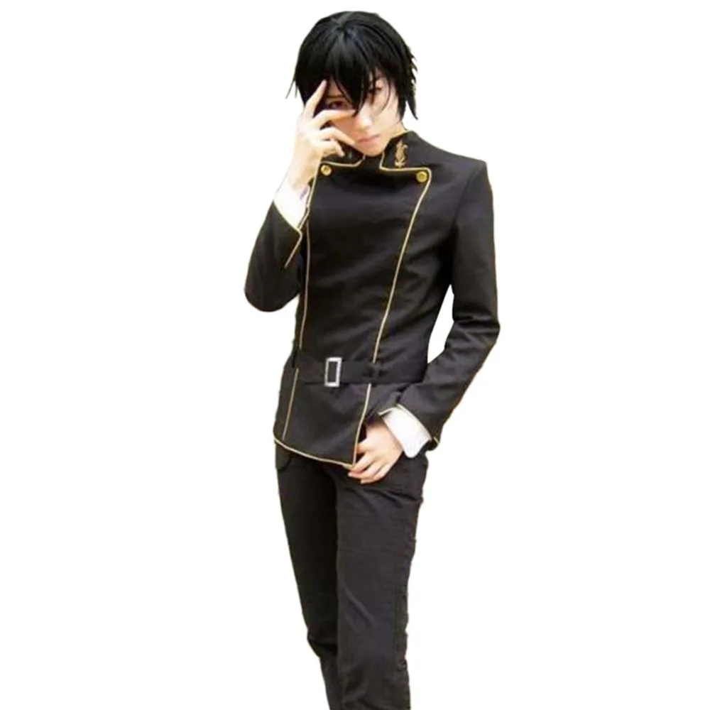 CODE GEASS Lelouch Lamperouge Костюмы для косплея школьная униформа мальчиков Для мужчин
