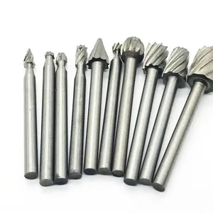 10 шт.компл. набор сверл для деревообработки набор сверл вращающиеся напильники высокоскоростные стальные рашпили для резьбы по дереву с хвостовиком 18 дюйма