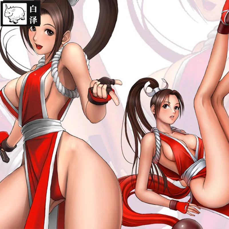 Красное платье свободного размера Король бойцов Mai Shiranui костюмы для косплея