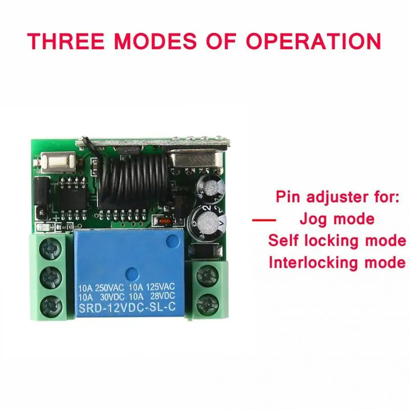 433 МГц универсальный беспроводной пульт дистанционного управления