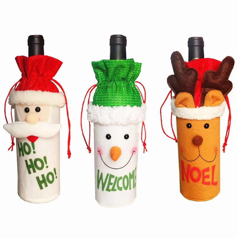 1 шт. подарочные пакеты в стиле Хо Санта Клаус снеговик Лось|Носки и держатели для