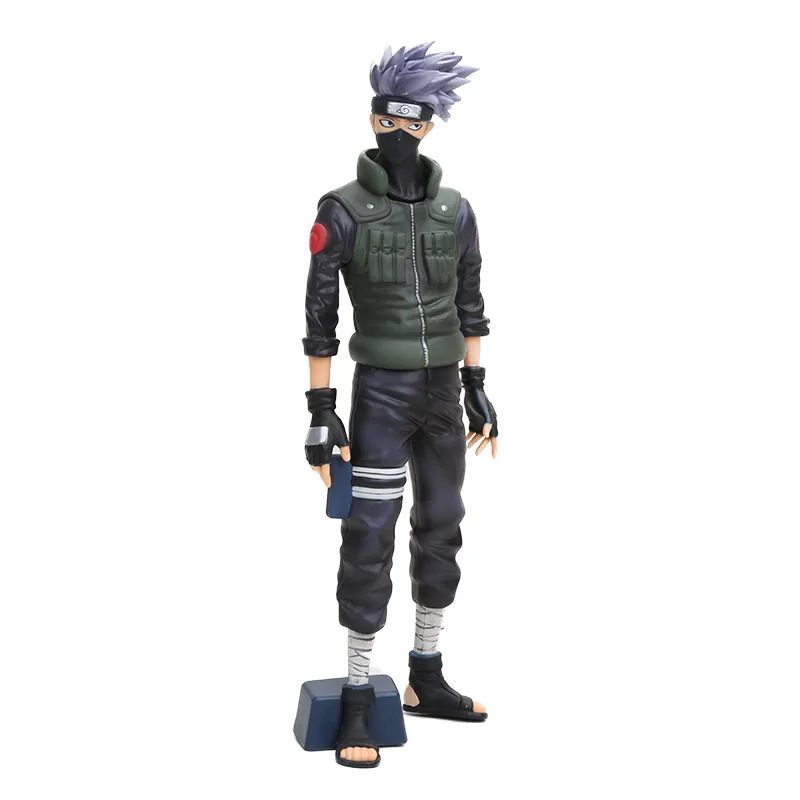 Kakashi 29cm opp Героя аниме «Наруто Ураганные Хроники Наруто Узумаки Gals Хьюга Хината Джирайя Харуно фигурка героя аниме «Наруто PVC Фигурки Игрушка Коллекционная модель куклы - Цвет: Kakashi 29cm opp