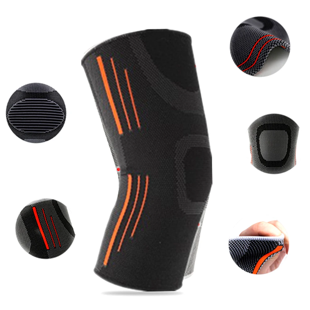 Men Women Support Elastic Injury Compression Sleeves Cycling Running Sports Breathable Training Squats Joint Pain Knee Pads