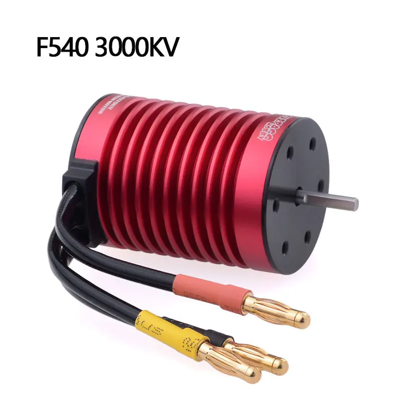 F540 3,175 мм бесщеточный двигатель 3000KV 3300KV 3930KV 4370KV для 1/10 RC Tamiya Axial Redcat HSP Drift Racing внедорожный автомобиль - Цвет: 3000KV