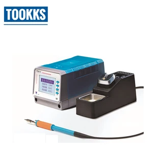 Интеллектуальная Бессвинцовая паяльная станция LEISTO T12-11, BGA PCB, ремонт материнской платы, паяльник 75 Вт с 3 наконечниками для паяльника