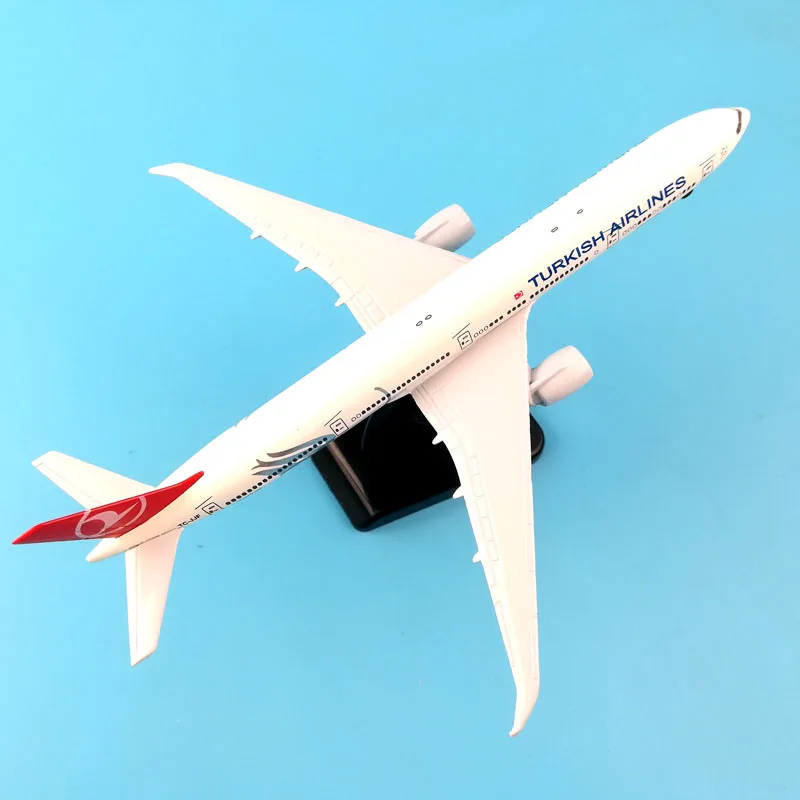 AIR PASSENG самолет 20 см B777 турецкая модель самолета из металлического сплава игрушечные колеса самолет Коллекция подарков на день рождения настольная игрушка