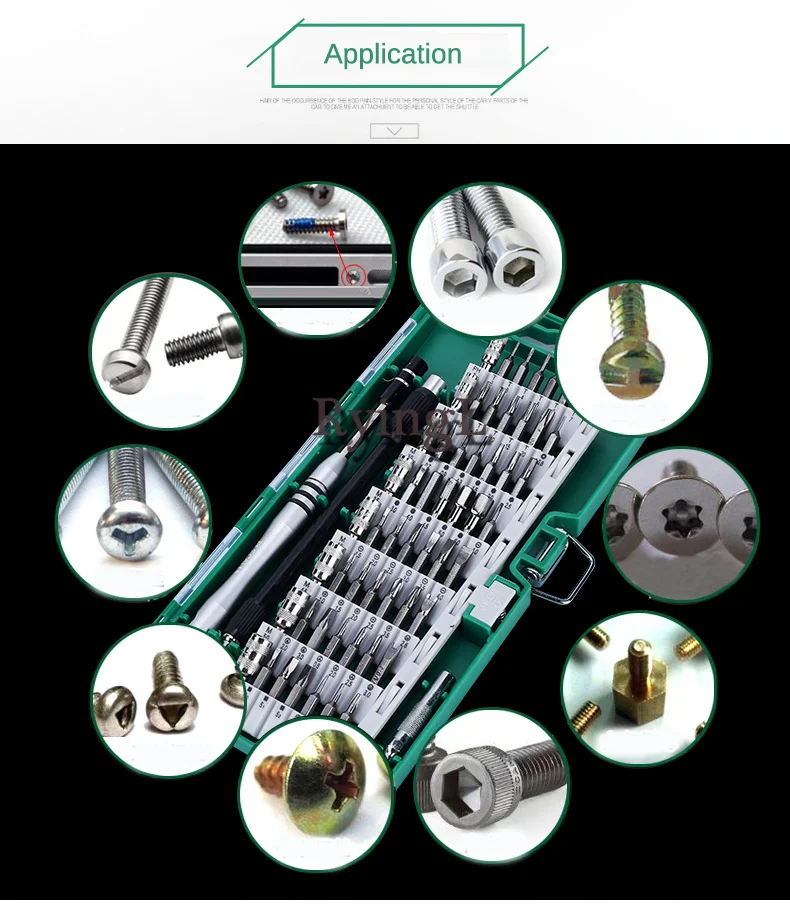 61 in 1 screwdriver Bit Magnetic Driver Kit Precision Screwdriver set Hand Tools for Phone Electronics Repair Tool | Инструменты