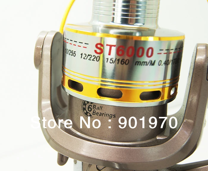 Бесплатная доставка Большая игра Улучшенная алюминиевая катушка Спиннинг