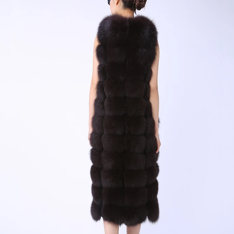 Новый бренд действительно высокое качество меховой жилет из натурального