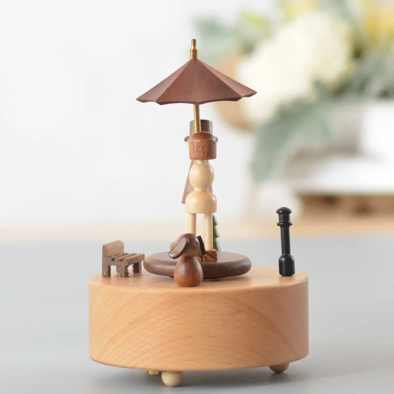 Рукоделие украшение из цельного дерева ручная работа музыкальная шкатулка