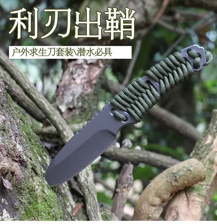 Нож counter strike военный тактический черный карманный Клинок для выживания на