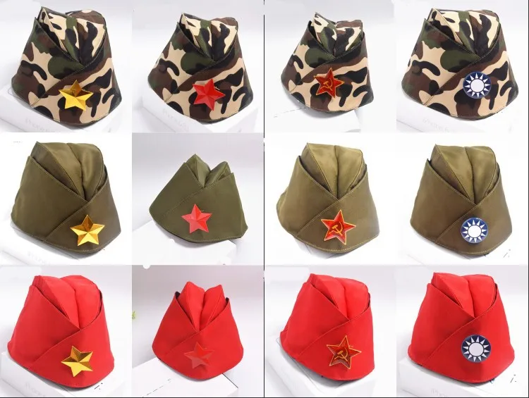 2018 русская армейская Кепка трикорна зеленая камуфляжная шляпка с Логотипом