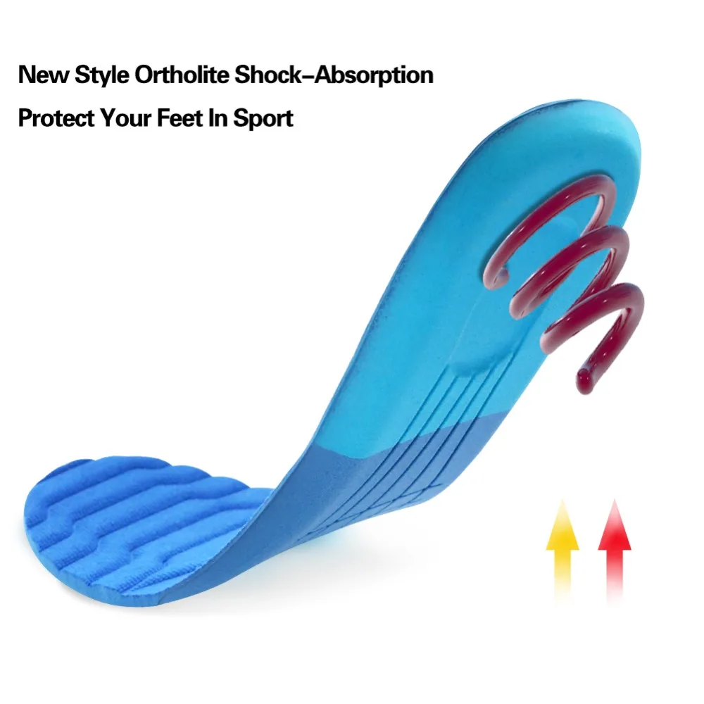 3ANGNI All-Day Insoles Memory Foam Sweat-Absorbant Sport Massage Arch Support Soft Pad Insert Woman Men Feet Pain Shoes Sole