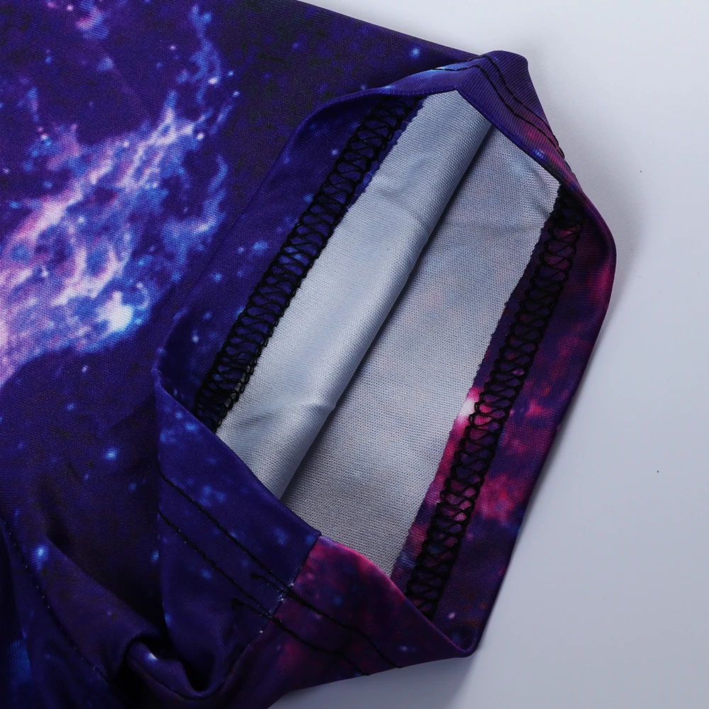 Мужская футболка BFUSTYLE летняя с 3D принтом в космическом стиле 2019|brand t-shirt|fashion