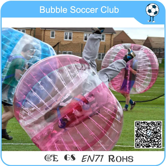 Дешевая цена! 1 2 м надувной бампер мяч/пузырь футбол/тело Зорбинг пузырь мяч для