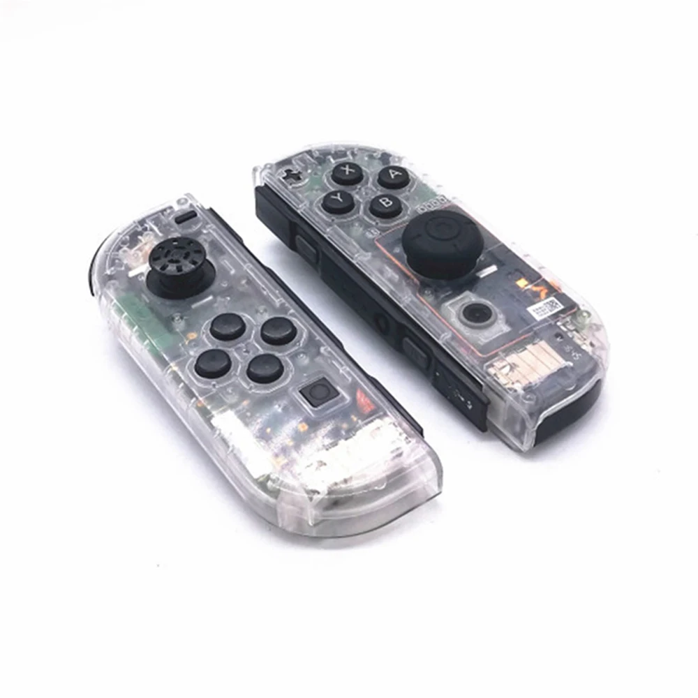 Корпус Оболочка Чехол Крышка для Nintendo Switch контроллер NS ручка прозрачная запасная