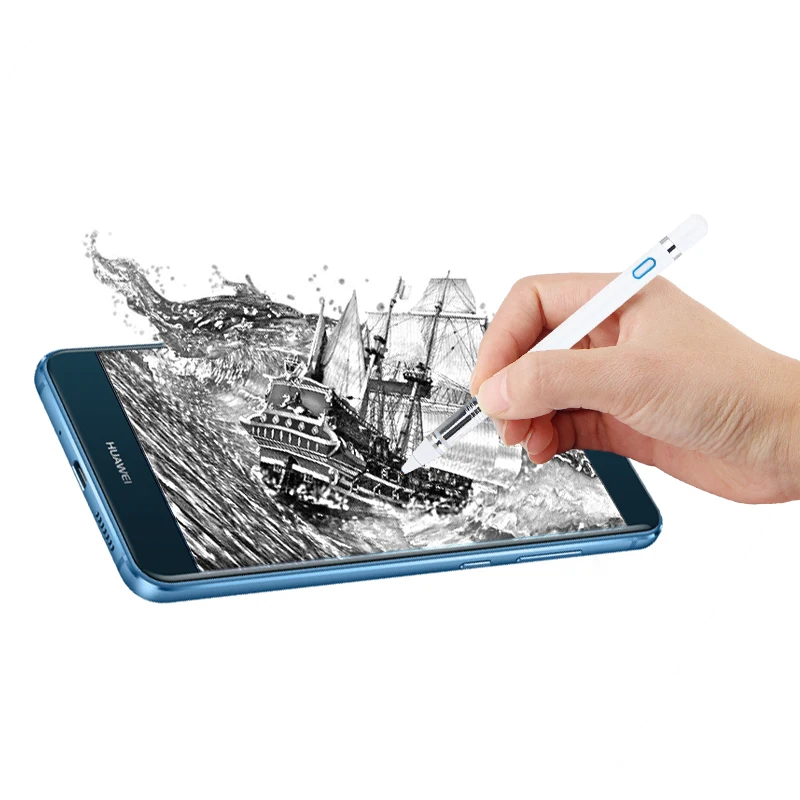 

Active Pen Stylus Capacitive Touch Screen For Huawei Mate 10 Pro 11 9 8 7 P 6 P10 Plus P9 P8 P7 P10 lite Mate9 Mobile phone Case