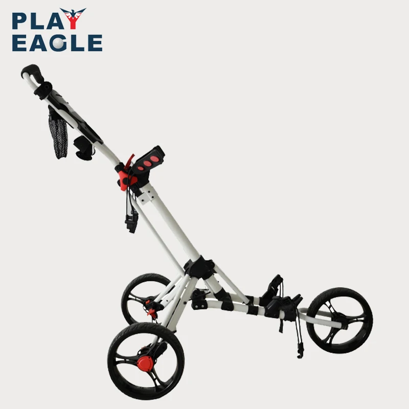 Playeagle 3 тележка для гольфа на колесиках Складная дизайнерская сумка-переноска