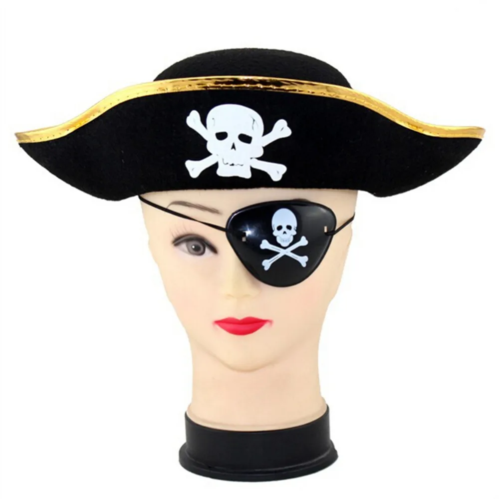 Костюм на Хэллоуин пиратские шапки для девочек и мальчиков треугольная