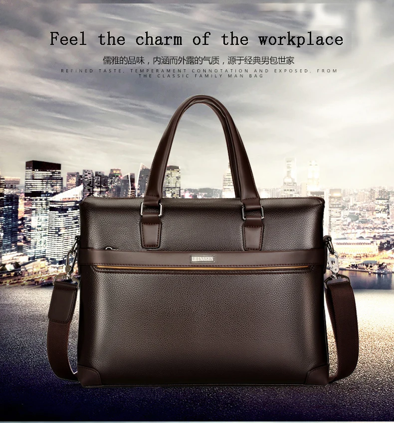 Bolso hombre maleta lawire sac deluxe sacoche homme кожаный портфель почтальон lo mas vendido Бизнес Офисные сумки для ноутбука для мужчин