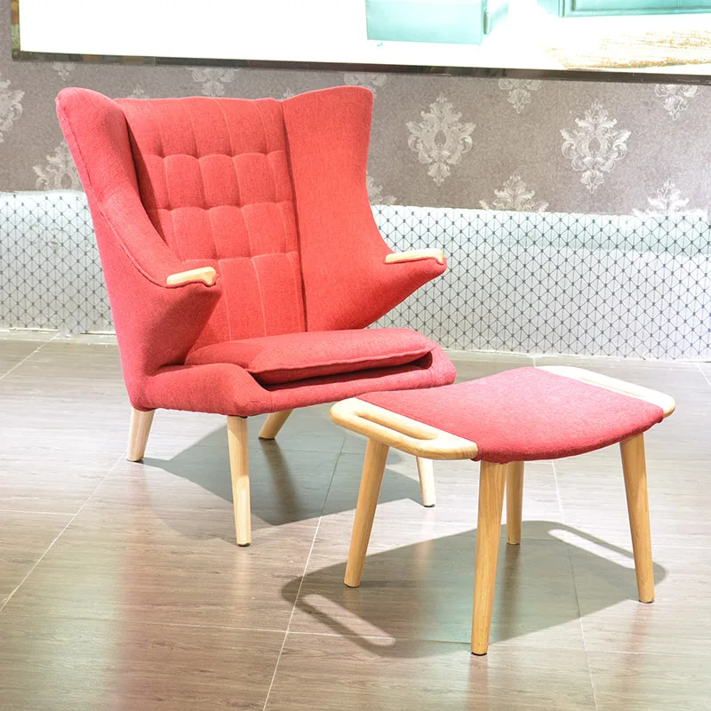 2 шт. стул + otoma для продажи современный lesiure подлокотник спальни|chair for bedroom|chair