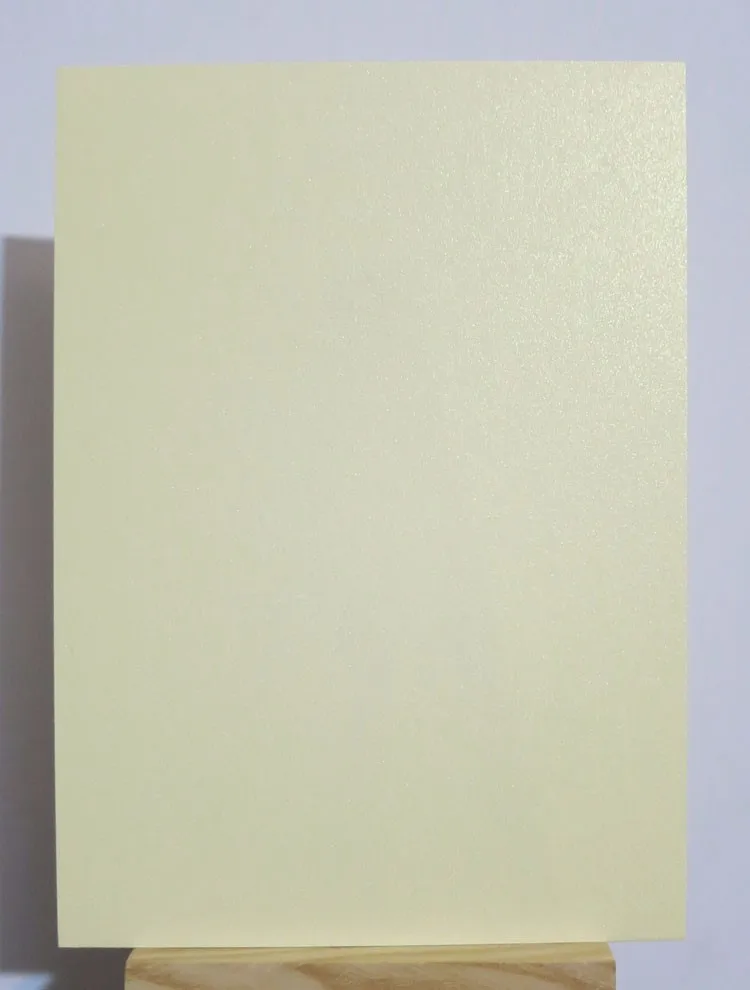 Light yellow A4 50 листов А4 переливающееся изготовление бумажных карточек скрапбук вечерние украшения крафт-бумаги - Цвет: Light yellow A4