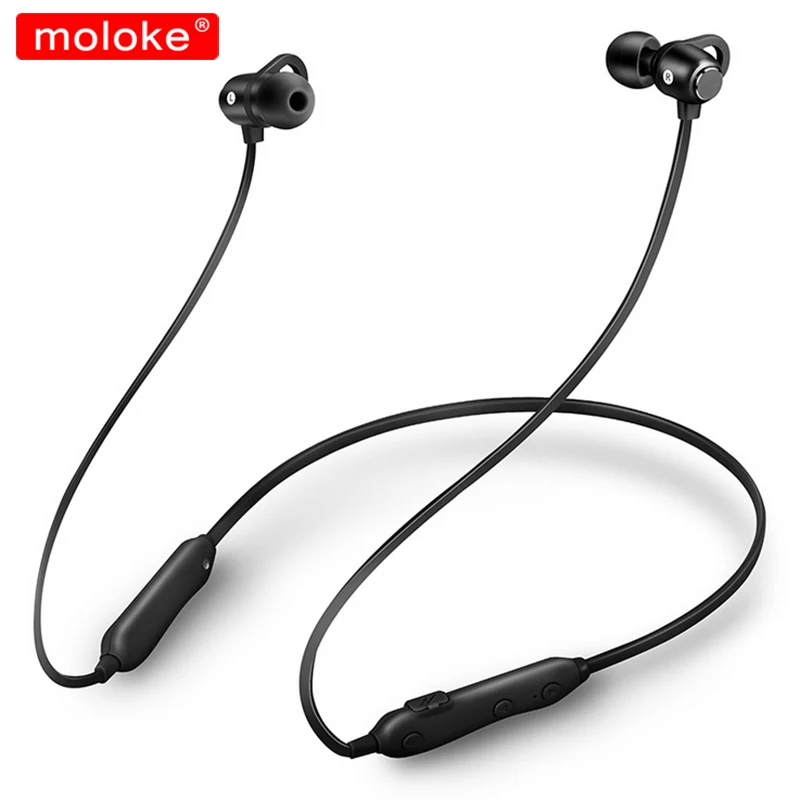 Moloke S6 Bluetooth-наушники Беспроводные наушники Магнитные с микрофоном