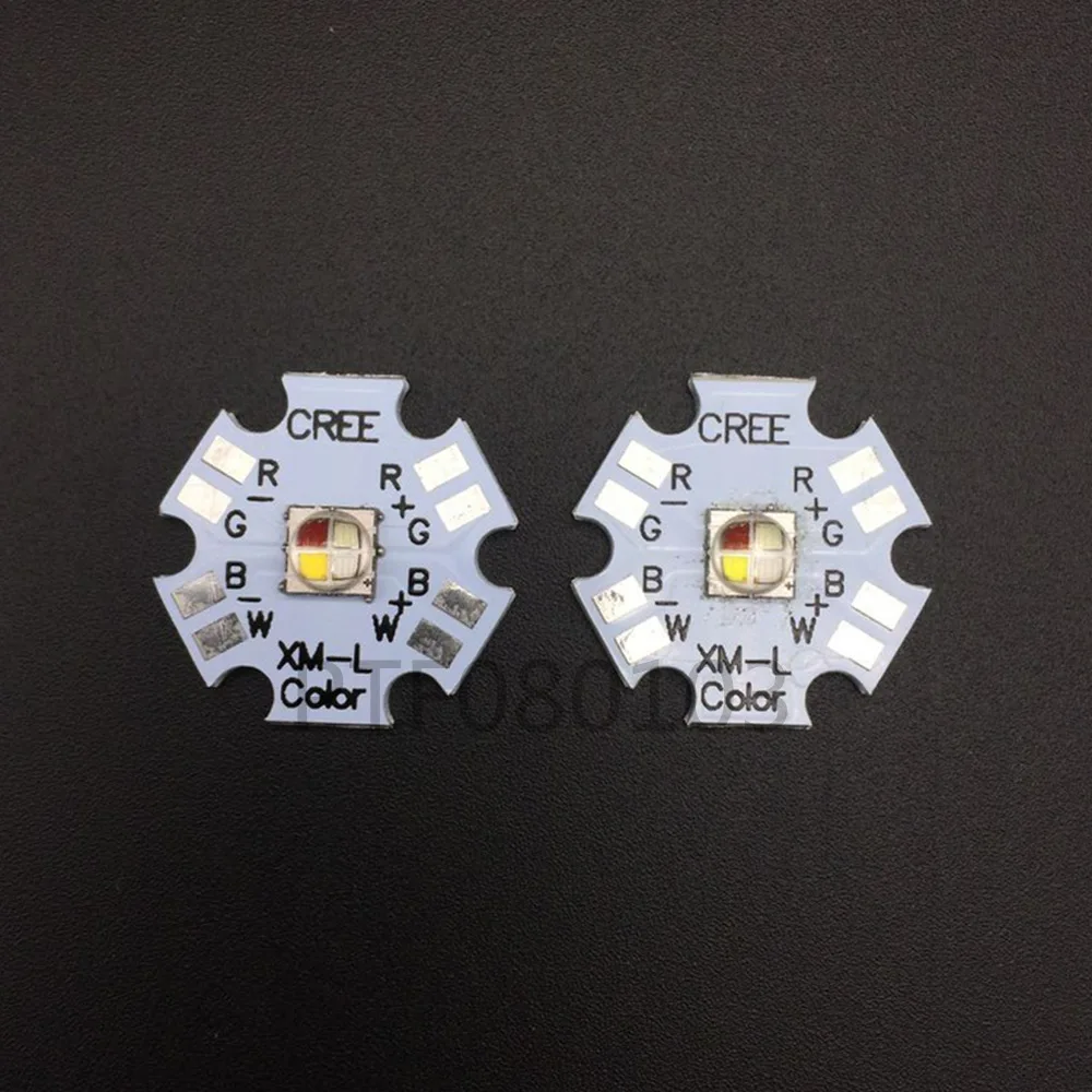 Cree XLamp XML XM L RGBW RGBWW RGB + Холодный/теплый белый 12 Вт 4 чип светодиодный излучатель