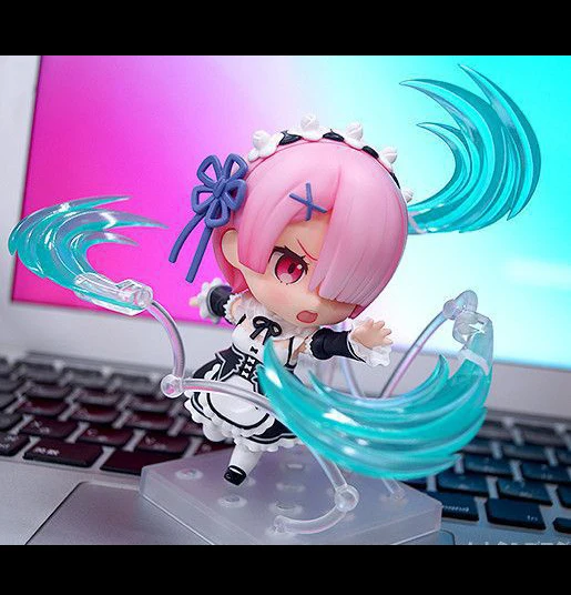 Бесплатная доставка милые 4 &quotNendoroid Re: Zero kara Hajimeru Isekai Seikatsu Rem в коробке 10 см ПВХ