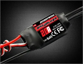 Hobbywing Skywalker 20A Бесщеточный Регулятор скорости ESC W/ UBEC для радиоуправляемого