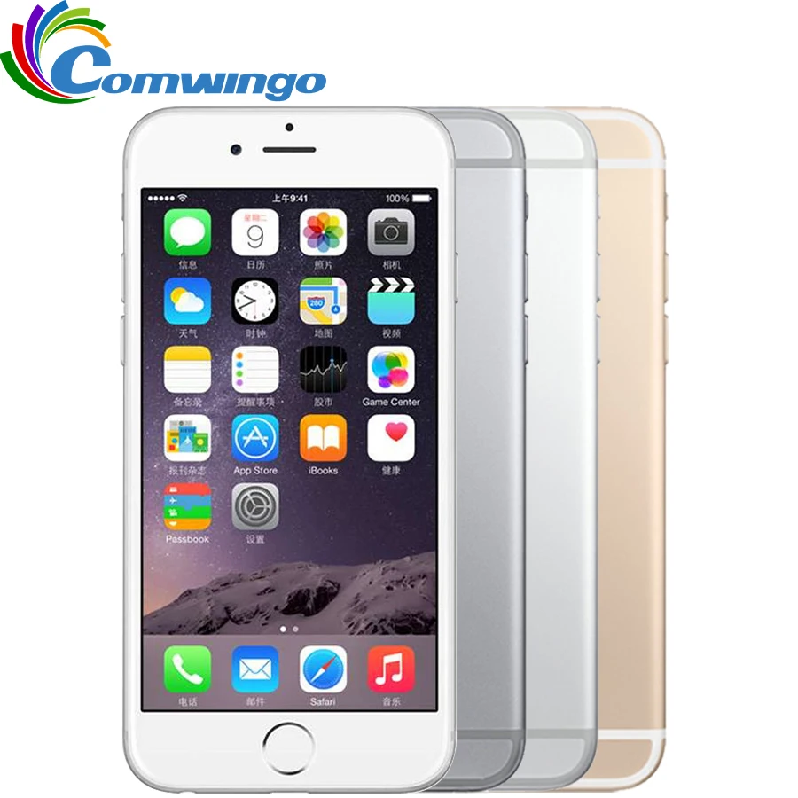 Оригинальный разблокированный Apple iPhone 6 Plus сотовые телефоны 1 ГБ ОЗУ 16/64/128 Гб ПЗУ 5