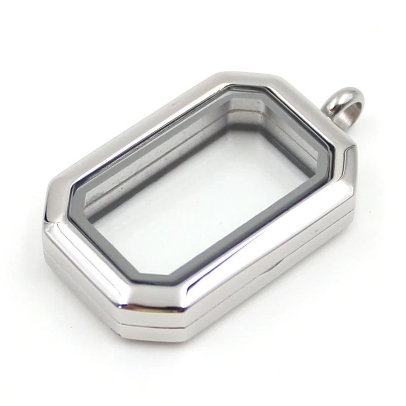 Подвеска-медальон женская из нержавеющей стали с кристаллами 20 мм х 30 | Украшения