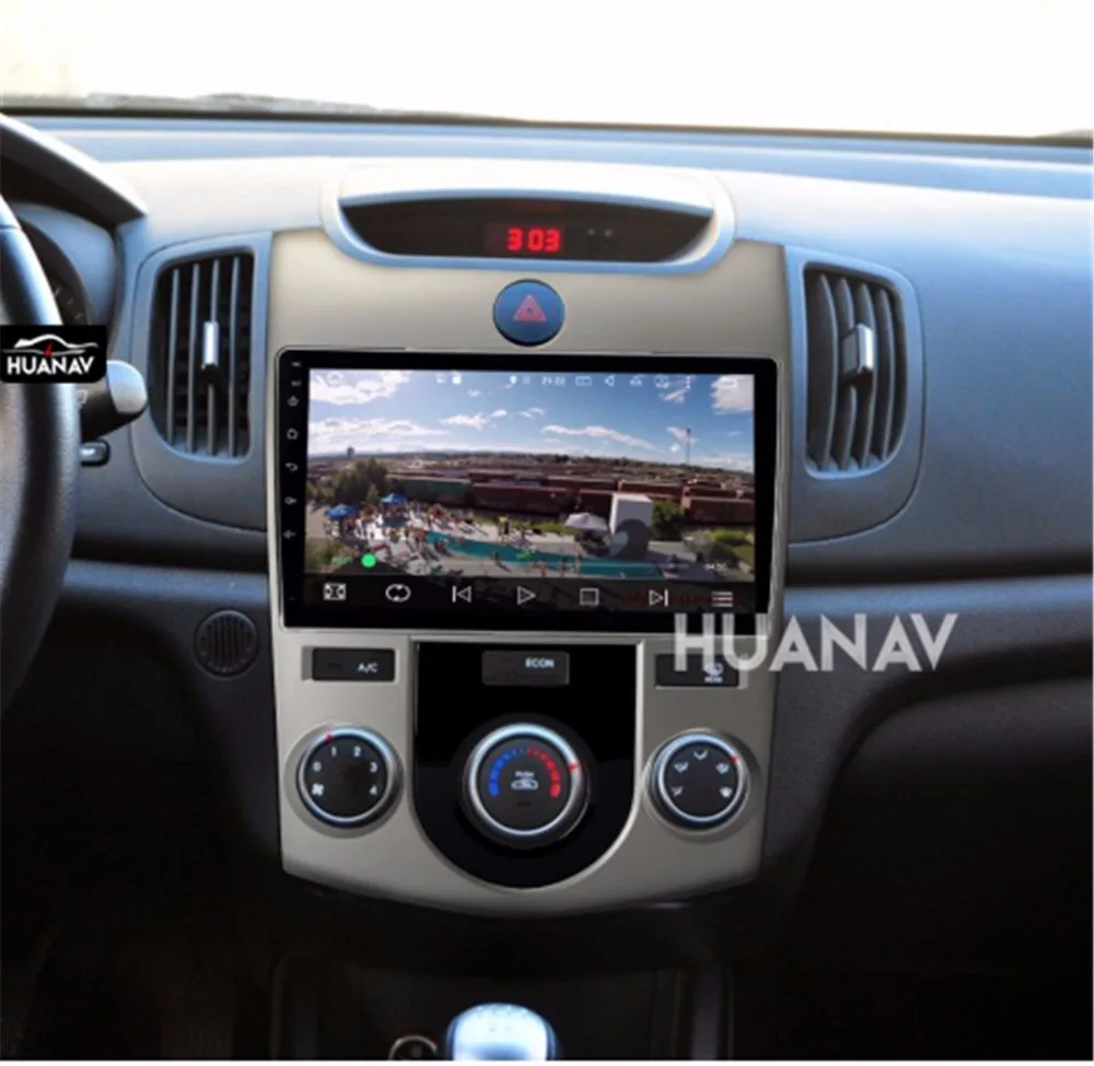 Автомобильный мультимедийный плеер автомобильный GPS навигатор для KIA CERATO FORTE SHUMA