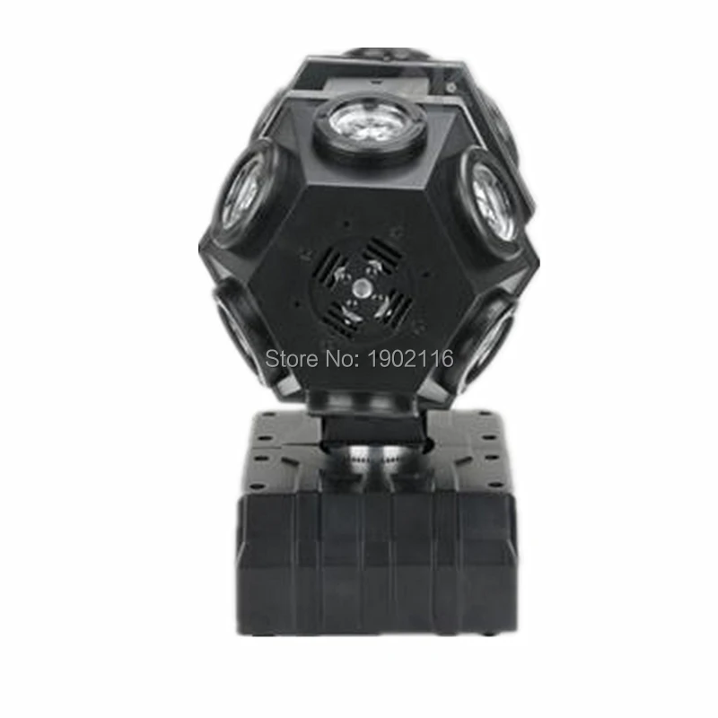 12X10 Вт с двойной головкой RGBW 4в1 Светодиодный прожектор с RG лазером/DMX512 два колеса футбольные сценические огни/Профессиональный DJ Вращающийся лазер