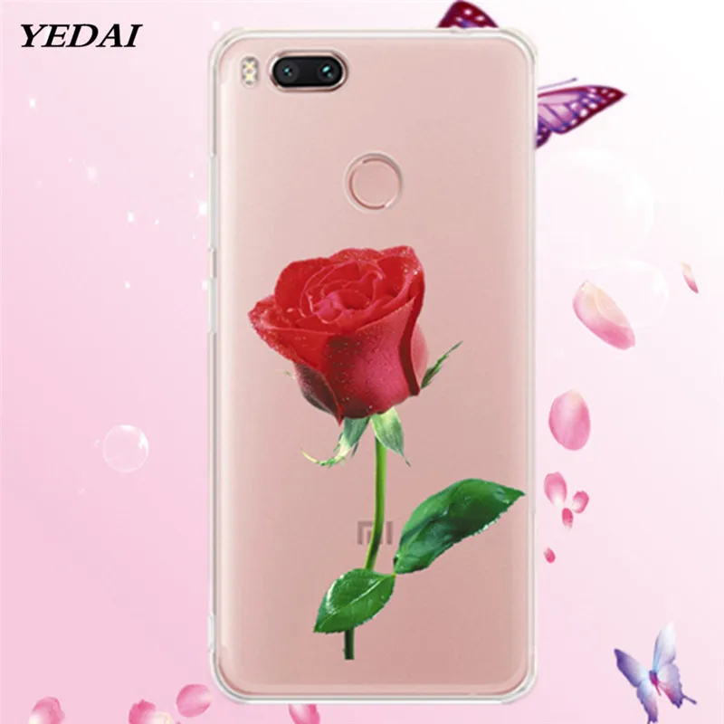 YEDAI ТПУ силиконовый чехол для телефона xiaomi mi A2 Lite 5X или A1 6A 8 Red 5 плюс s2 4X Примечание