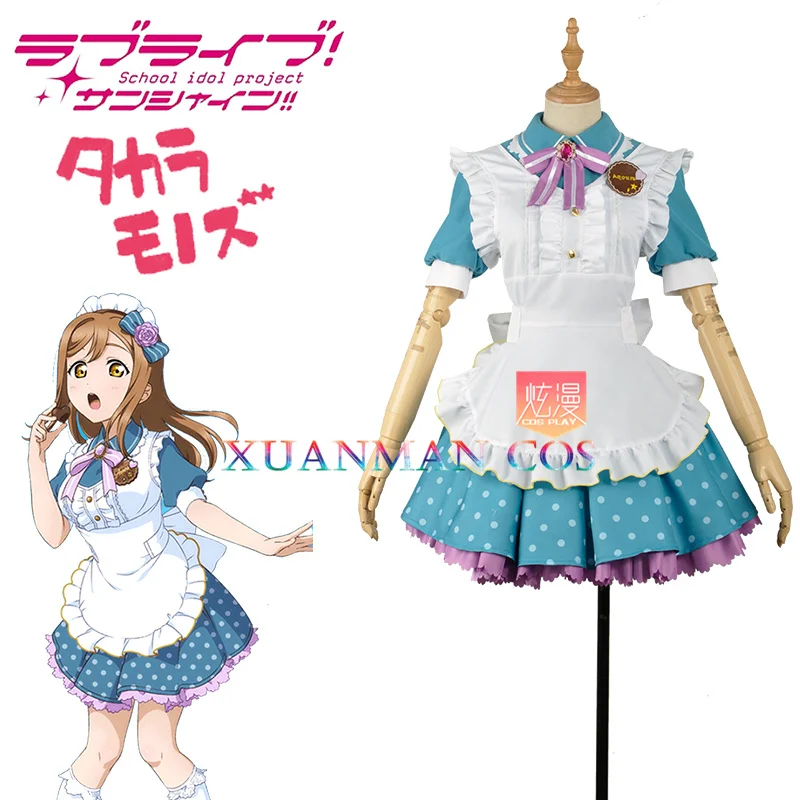 Милый! Солнечный свет! Aqours Mijyuku Kunikida Hanamaru платье День Святого Валентина
