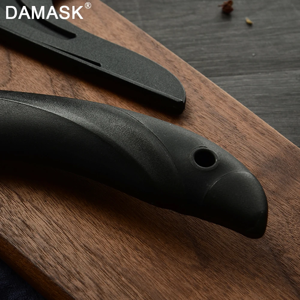 DAMASK профессиональный нож шеф повара кухонные ножи для резки мяса хлеба овощей