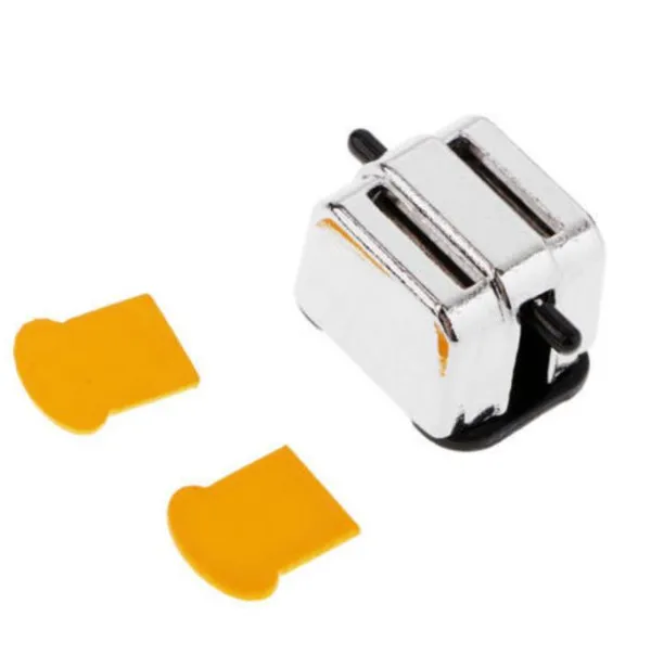 1:12 Dollhouse Miniature Furniture Toaster Bread Machine Kitchen Cookware 3Pcs | Figurines &amp Miniatures