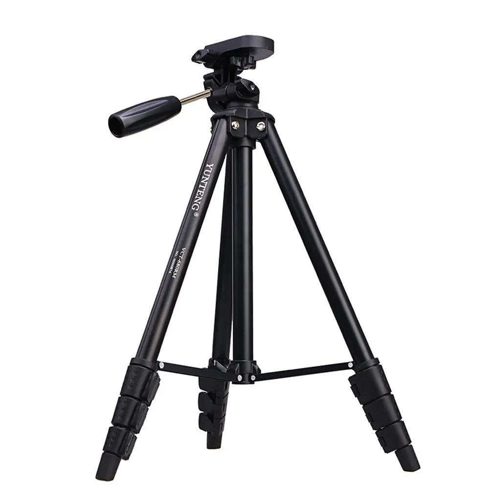 

Yunteng VCT-680 Portable Aluminum Tripod with Damping Head for DSLR Camera YUNTENG 680 Tripod for Nikon Canon Sony