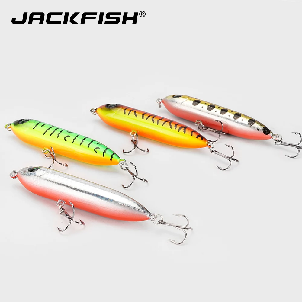 JACKFISH приманка в виде гольяна 1 шт. жесткая 10 см/12 г рыболовная с крючком #4