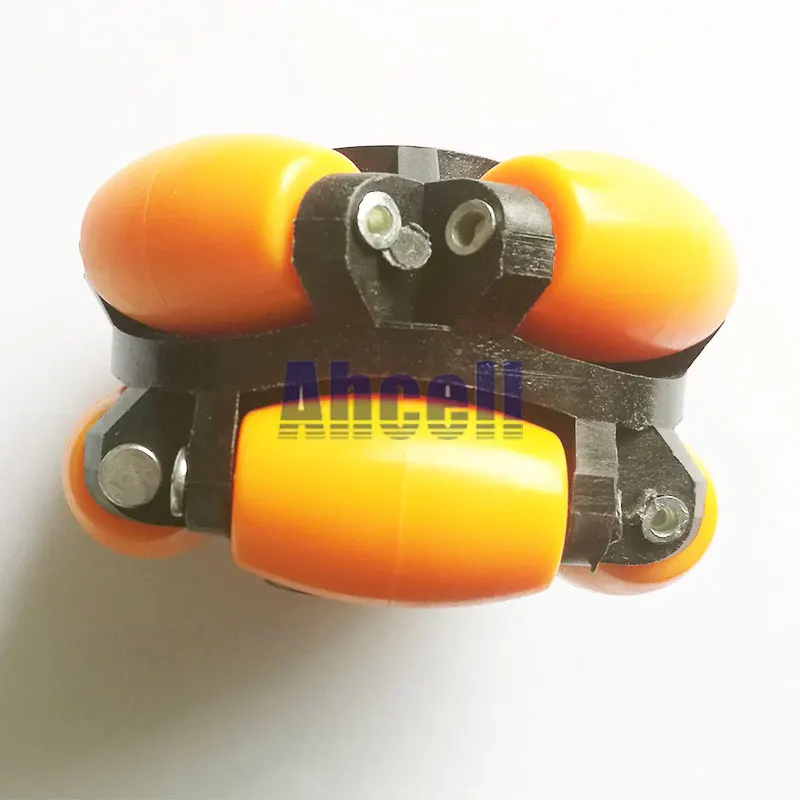 70 мм двухслойный s пластиковый многоколесный Конвейерный робот колесо