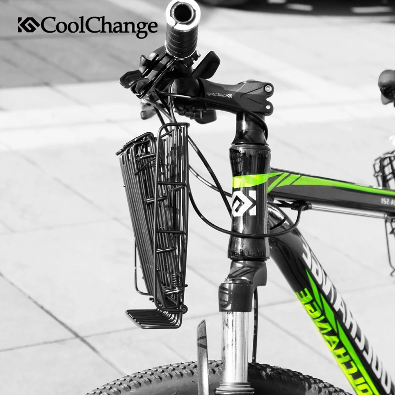 CoolChange Складная велосипедная корзина дорожная MTB велосипедная Большая объемная сумка Передняя Задняя подвеска велосипедная сумка для хранения переносные аксессуары