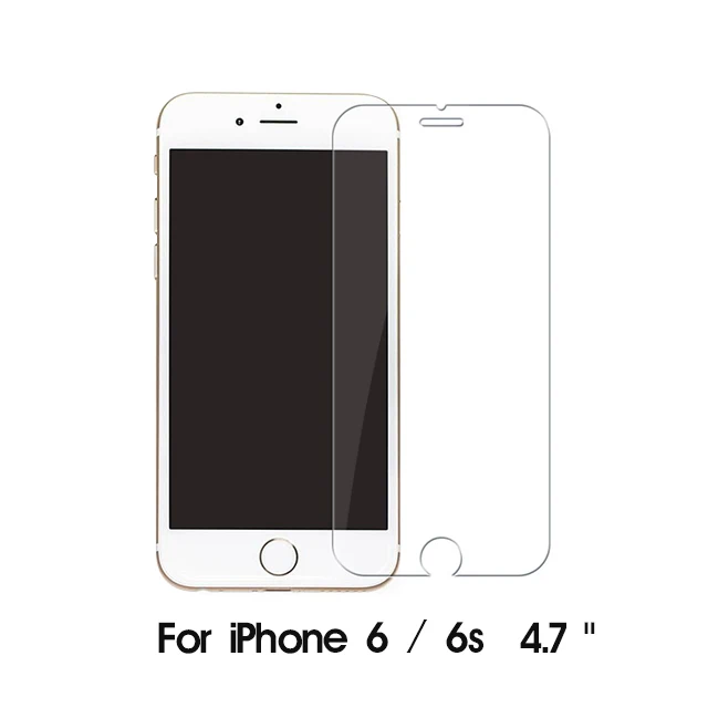 For iPhone 6 6s 2.5D Закаленное стекло для iphone X XR XS Max Защита экрана для iphone 4 4S 5S 5C 5 SE 6 6s 7 8 Plus закаленное защитное стекло - Цвет: For iPhone 6 6s