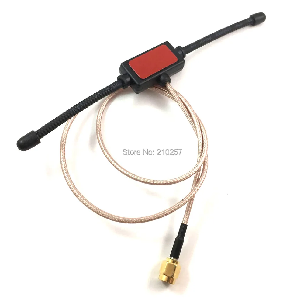 

1 шт. 433 МГц Антенна 3dbi Sma разъем прямой Рог "T" форма для радиостанции с 50 см кабелем для пистолета