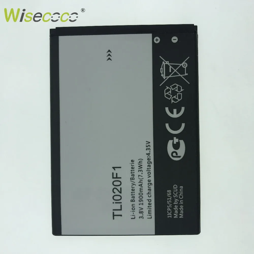 Wisecoco TLi020F1 1900 мАч 3,8 в батарея для Alcatel OneTouch Pop Star 3g 5022D 5022X Star 4G 5070D 5070X сменная батарея для телефона