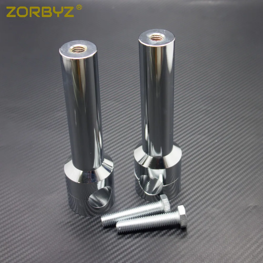 Руль ZORBYZ Chrome 1 &quot25 мм для Harley Suzuki Honda Yamaha Ducati|Руль велосипеда| |