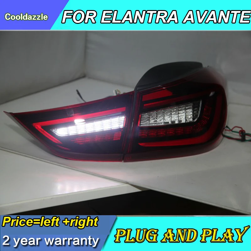 Светодиодный задний фонарь светильник в сборе для Hyundai Avante i35 Elantra 2011 2012 2013 2014 год