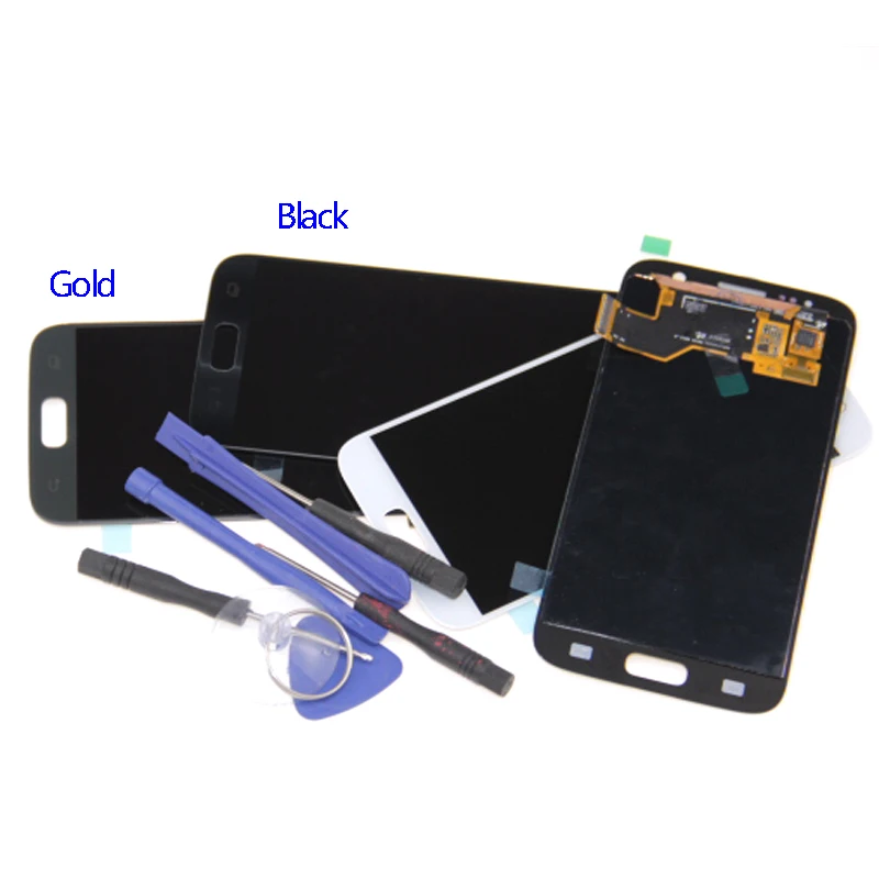 Супер AMOLED телефон ЖК дисплей для samsung Galaxy S7 G930 G930F G930A G930V G930P G930T мобильные