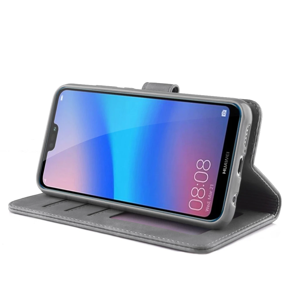Кожаный чехол для huawei p20 lite, чехол для телефона huawei p20 pro, откидная крышка, чехол для huawei p20, чехол, Funda
